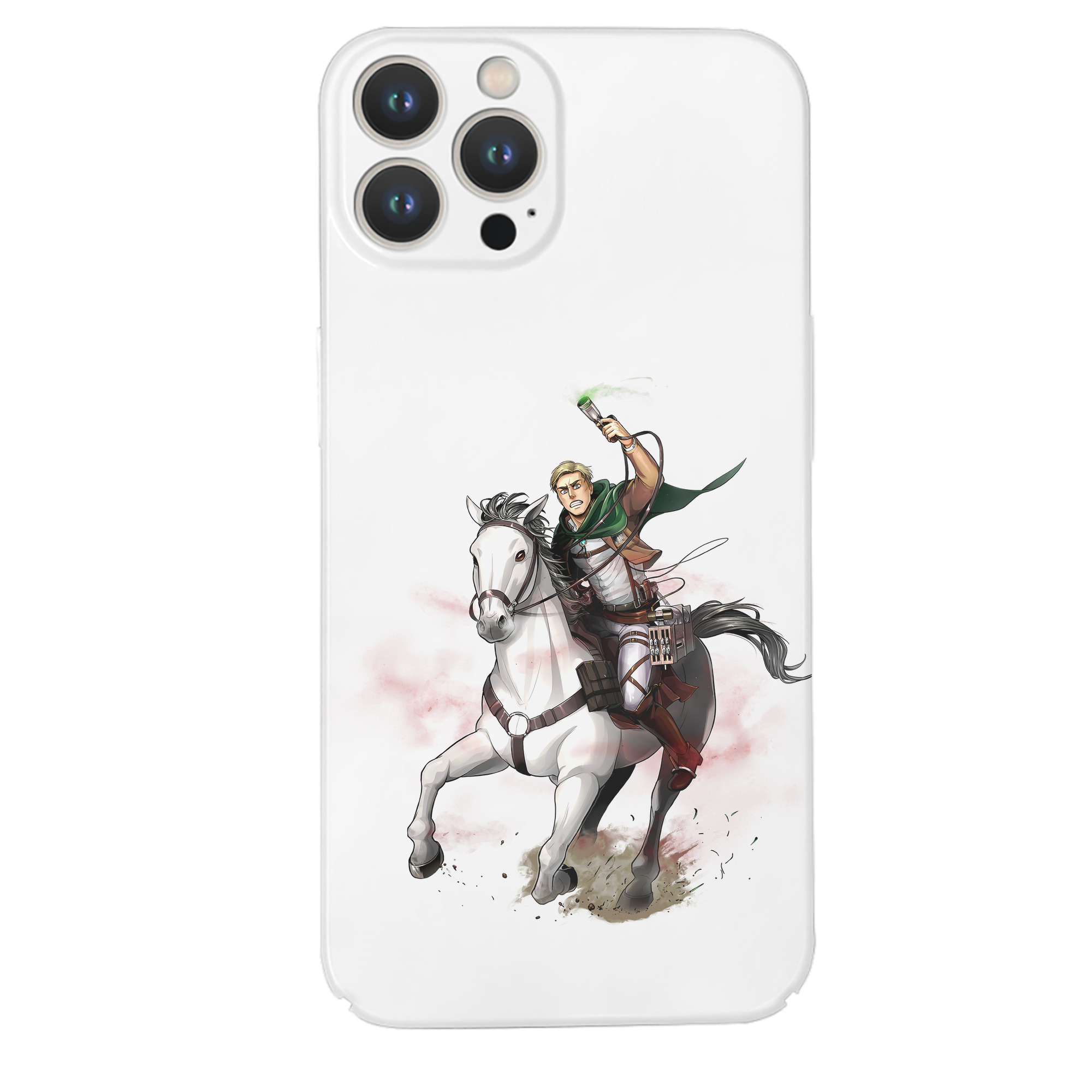 （画像用） 進撃の巨人 エルヴィン・スミス Attack on Titan Erwin Smith 【iPhone 14シリーズ対応】ハードケース